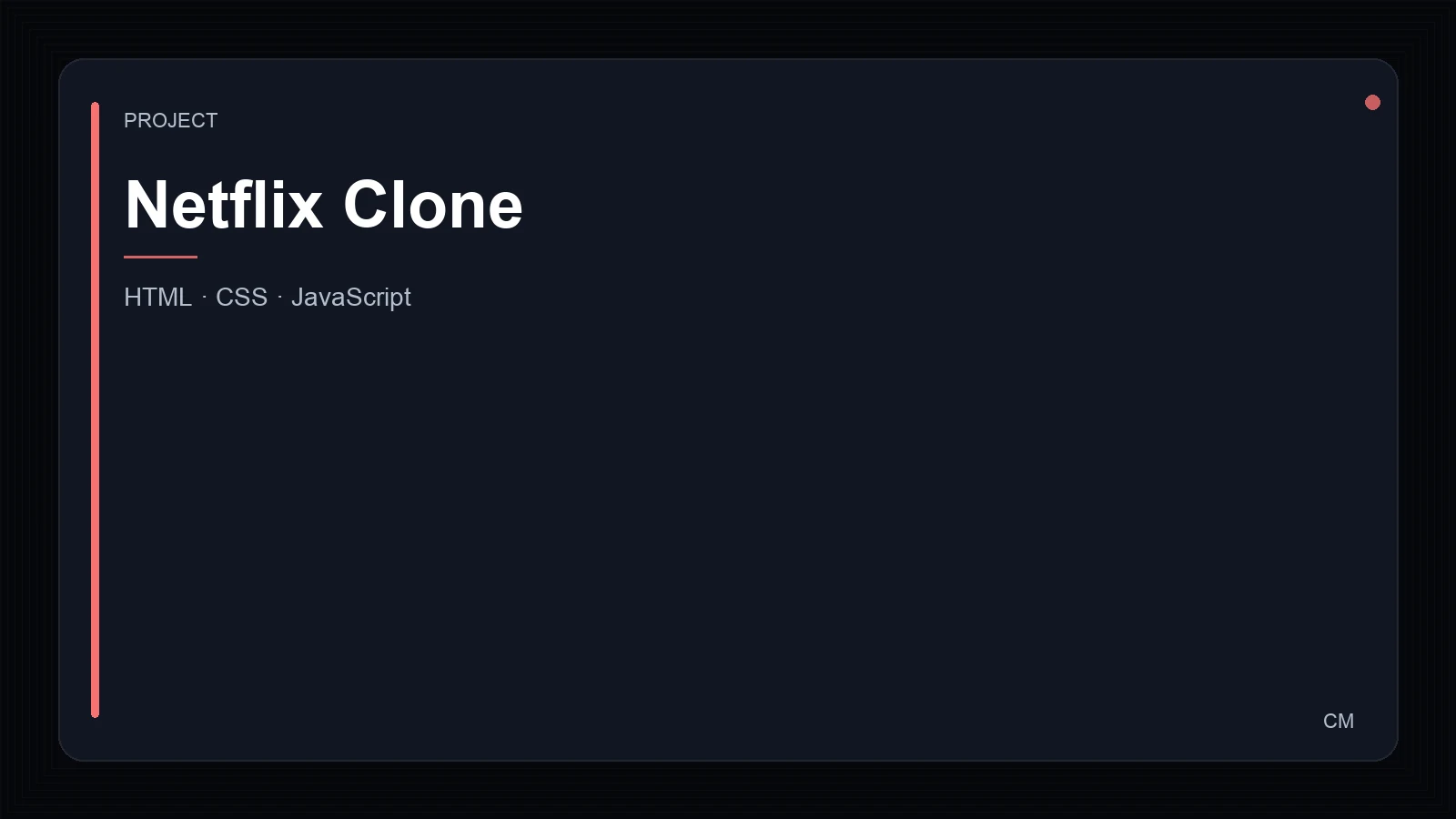 Netflix Clone